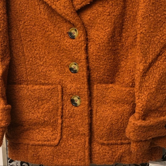 Free People Soft Faux Shearling Warm Tendy Coat M - Picture 15 of 15